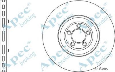 APEC BRAKING dsk2817 -  Тормозной диск